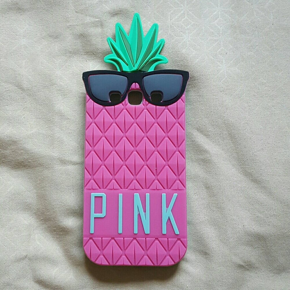 PINK  Victoria Secret Samsung Galaxy S5 phone case